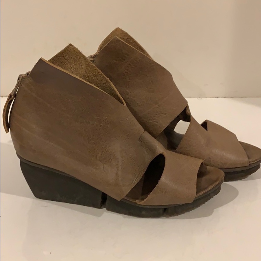 Trippen Sandals Brown Sz 40